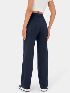 HALARA NWT day stretch, high waisted pants and midnight blue